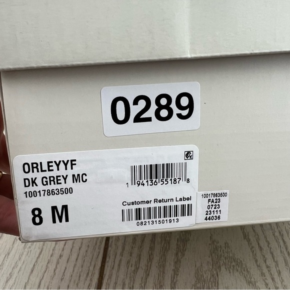 Style & Co Women's Orleyy Zip Dress Booties 8M Dark Grey MC - Picture 9 of 9